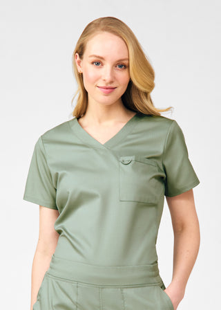 Seagrass ProFlex 2-Pocket V-Neck Top Scrubs