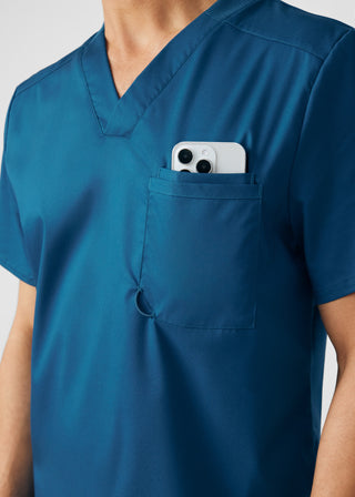 Caribbean ProFlex 2-Pocket V-Neck Top Scrubs