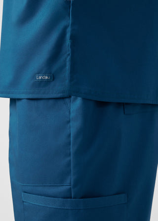Caribbean ProFlex 2-Pocket V-Neck Top Scrubs