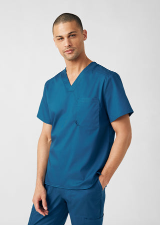 Caribbean ProFlex 2-Pocket V-Neck Top Scrubs