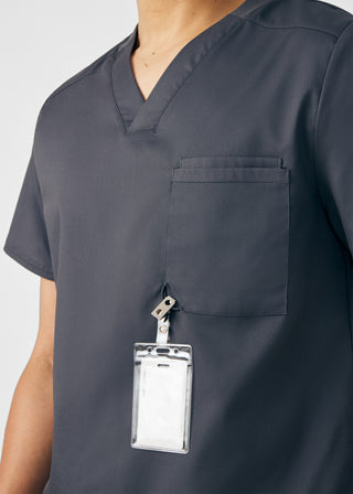 Graphite ProFlex 2-Pocket V-Neck Top Scrubs