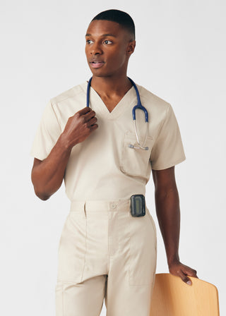 Sandstone ProFlex 2-Pocket V-Neck Top Scrubs