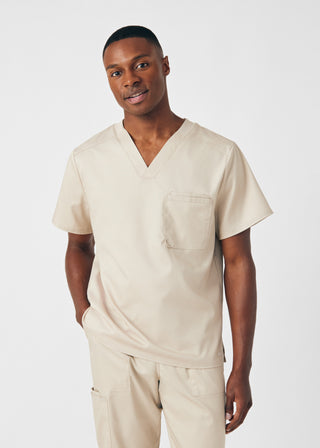 Sandstone ProFlex 2-Pocket V-Neck Top Scrubs