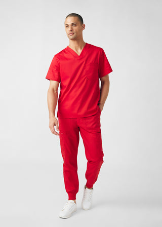 True Red ProFlex 2-Pocket V-Neck Top Scrubs