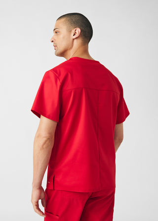 True Red ProFlex 2-Pocket V-Neck Top Scrubs