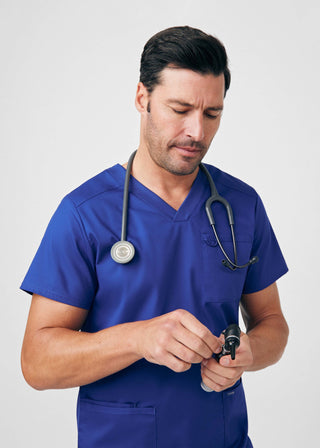 Galaxy ProFlex 4-Pocket V-Neck Top Scrubs