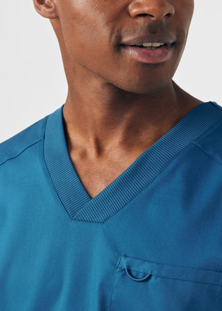 Caribbean ProFlex 4-Pocket V-Neck Top Scrubs
