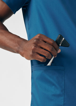 Caribbean ProFlex 4-Pocket V-Neck Top Scrubs