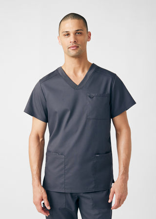 Graphite ProFlex 4-Pocket V-Neck Top Scrubs