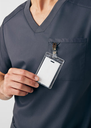 Graphite ProFlex 4-Pocket V-Neck Top Scrubs