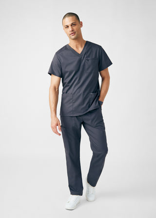 Graphite ProFlex 4-Pocket V-Neck Top Scrubs