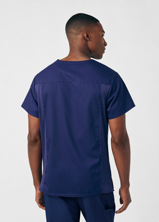 True Navy ProFlex 4-Pocket V-Neck Top Scrubs