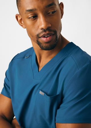 Caribbean Forward 4-Pocket V-Neck Top Scrubs