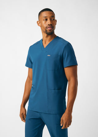 Caribbean Forward 4-Pocket V-Neck Top Scrubs