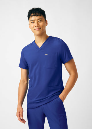 Galaxy Forward 4-Pocket V-Neck Top Scrubs