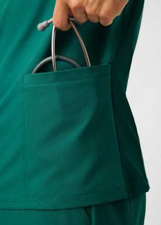 Hunter Forward 4-Pocket V-Neck Top Scrubs