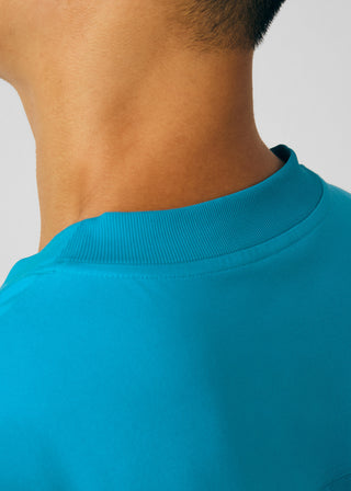 Teal Forward 4-Pocket V-Neck Top Scrubs
