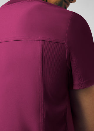 Wine Forward 4-Pocket V-Neck Top Scrubs