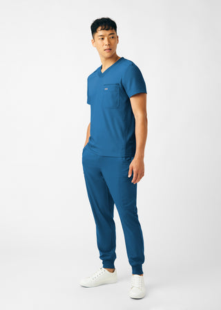 Caribbean Forward 2-Pocket V-Neck Top Scrubs