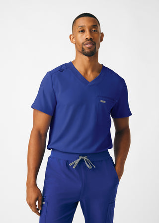 Galaxy Forward 2-Pocket V-Neck Top Scrubs