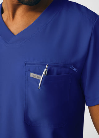 Galaxy Forward 2-Pocket V-Neck Top Scrubs