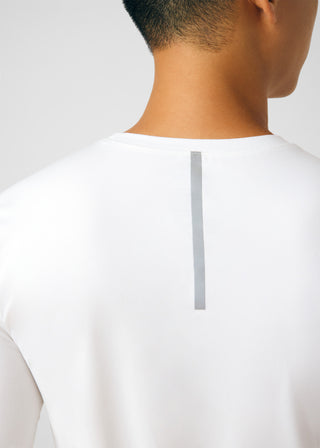 White Forward Long-Sleeve Tee Scrubs