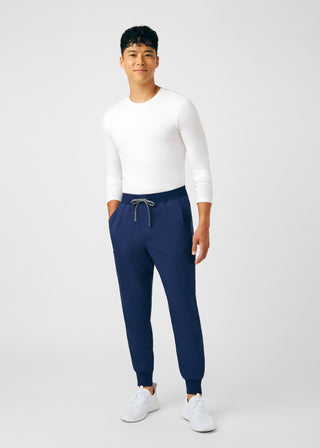 White Forward Long-Sleeve Tee Scrubs
