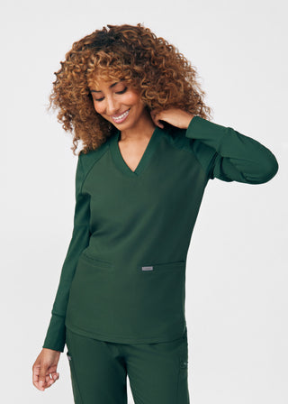 Mountain View Forward 2-Pocket V-Neck Top Scrubs