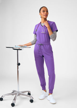 Acai Beyond Happy Jogger Pants Scrubs
