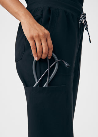 Black Beyond Happy Jogger Pants Scrubs