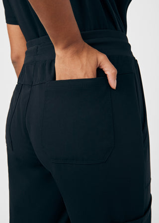 Black Beyond Happy Jogger Pants Scrubs