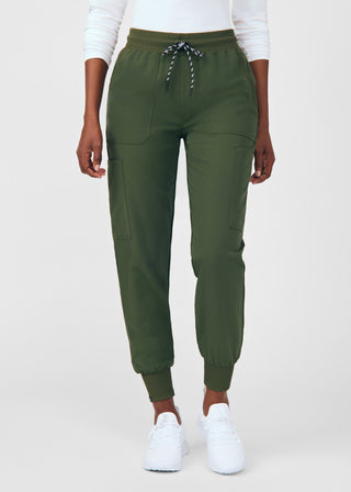 Olive Beyond Happy Jogger Pants Scrubs