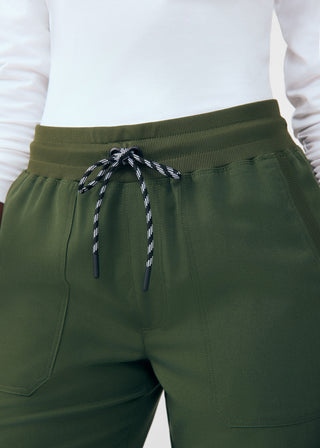 Olive Beyond Happy Jogger Pants Scrubs