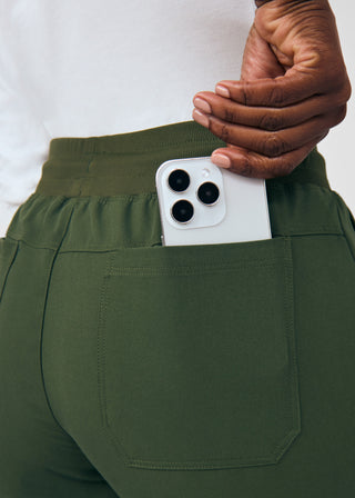 Olive Beyond Happy Jogger Pants Scrubs