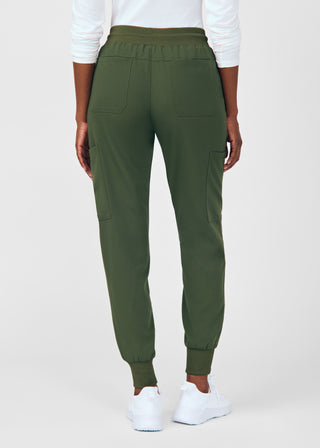 Olive Beyond Happy Jogger Pants Scrubs