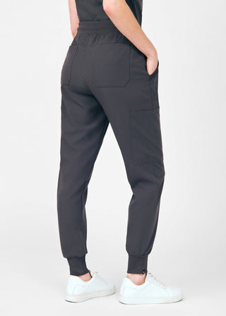 Pewter Beyond Happy Jogger Pants Scrubs