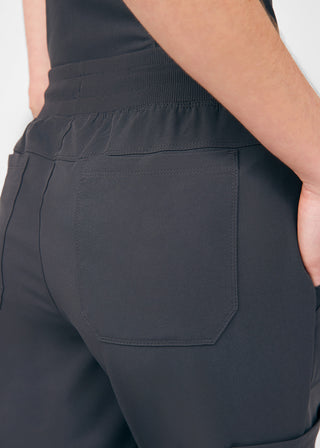 Pewter Beyond Happy Jogger Pants Scrubs