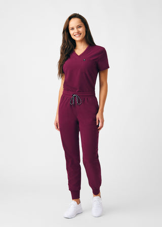 Wine Beyond Happy Jogger Pants Scrubs