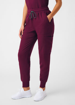 Wine Beyond Happy Jogger Pants Scrubs