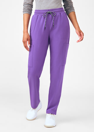 Acai Beyond Happy Cargo Pants Scrubs