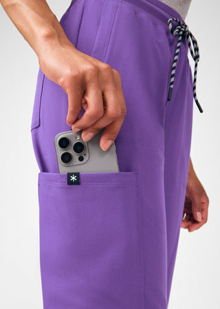 Acai Beyond Happy Cargo Pants Scrubs