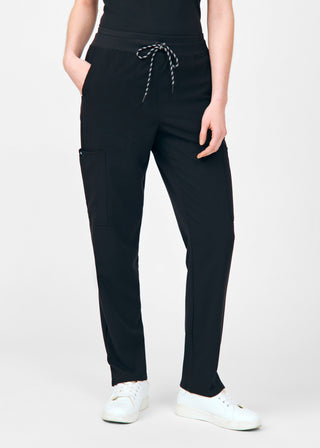 Black Beyond Happy Cargo Pants Scrubs