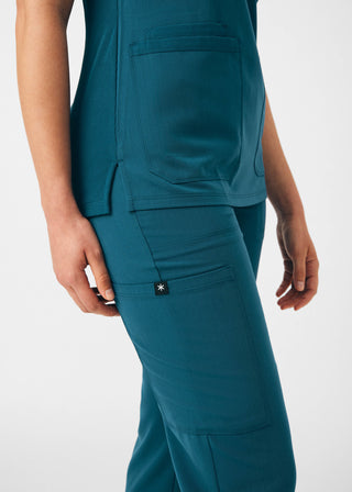 Caribbean Beyond Happy Cargo Pants Scrubs