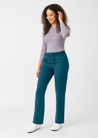 Caribbean Beyond Happy Cargo Pants Scrubs