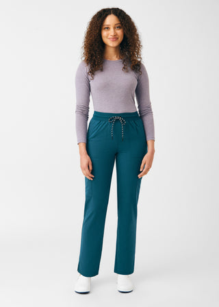 Caribbean Beyond Happy Cargo Pants Scrubs