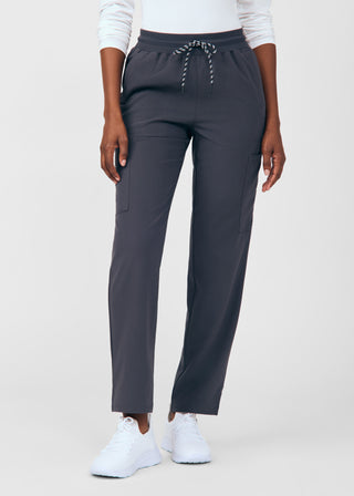 Pewter Beyond Happy Cargo Pants Scrubs
