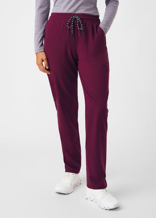 Wine Beyond Happy Cargo Pants Scrubs
