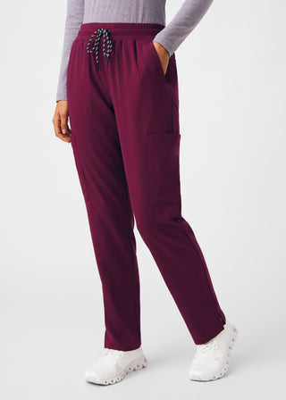 Wine Beyond Happy Cargo Pants Scrubs