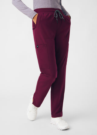 Wine Beyond Happy Cargo Pants Scrubs