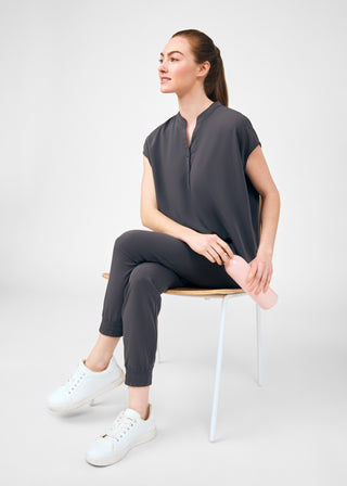 Pewter Beyond Indulgence Jogger Pants Scrubs